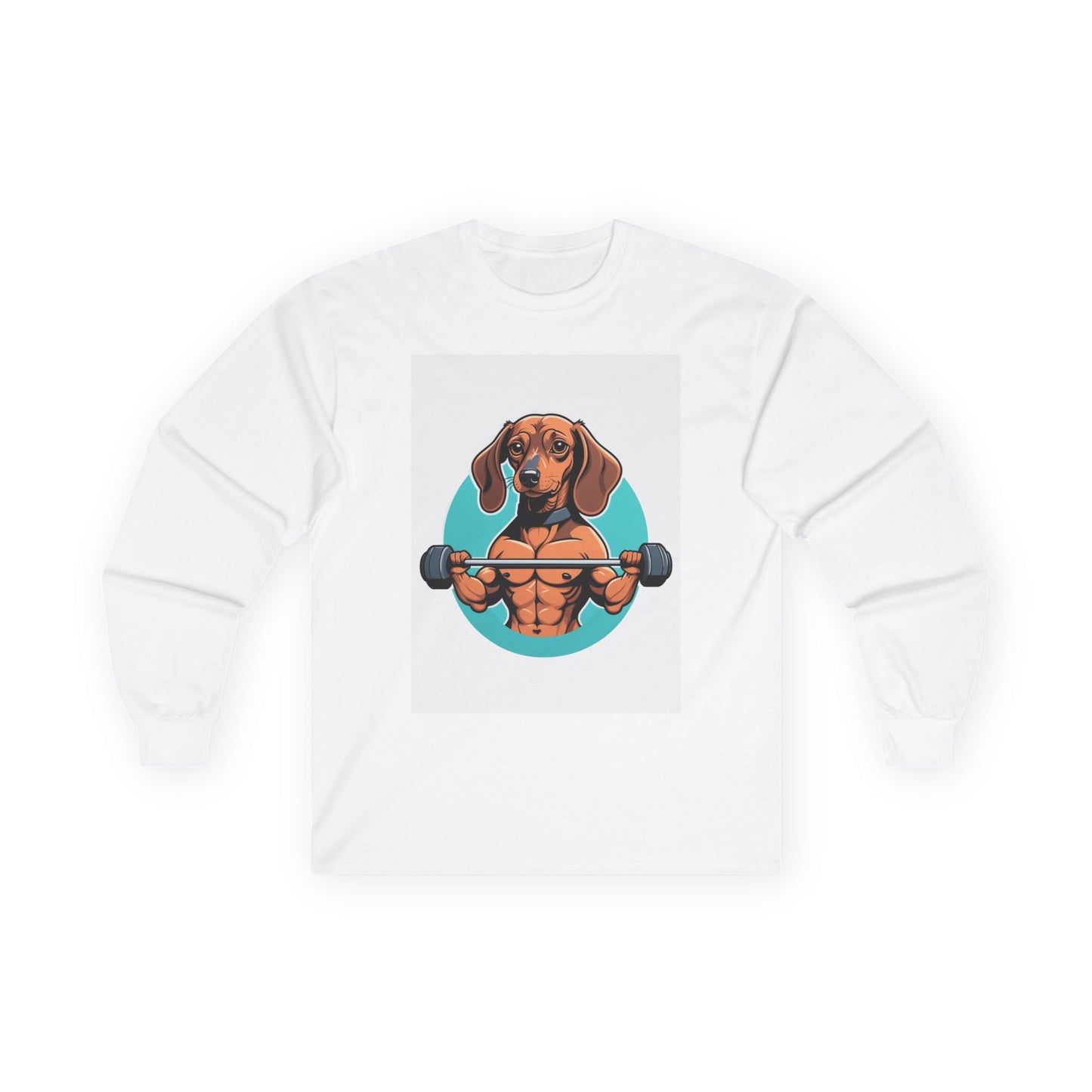 Gym - Bark Loud Lift Heavy - Minimal Long Sleeve Tee
