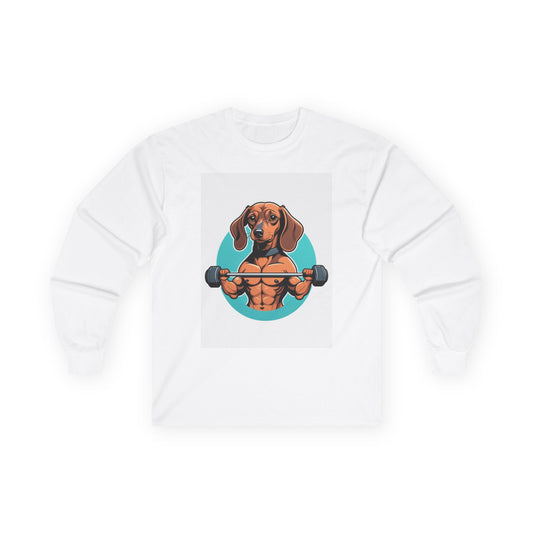 Gym - Bark Loud Lift Heavy - Minimal Long Sleeve Tee