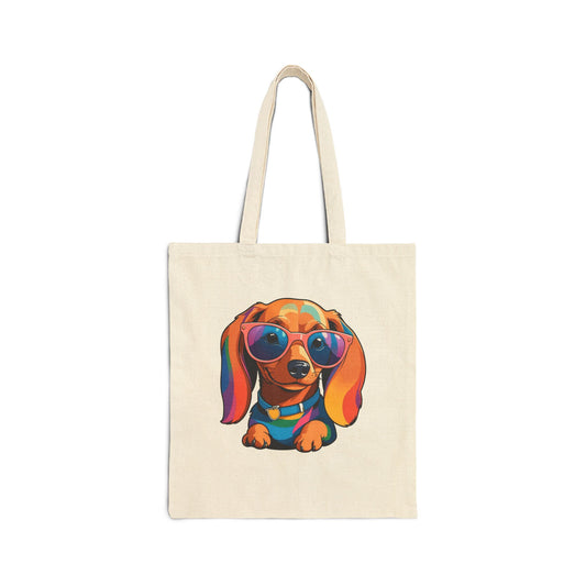 Cute - Love Is Doxie - Minimal Tote Bag