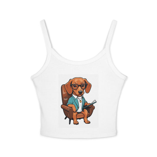 Cute - My Therapist Has Paws - Minimal Tank Top