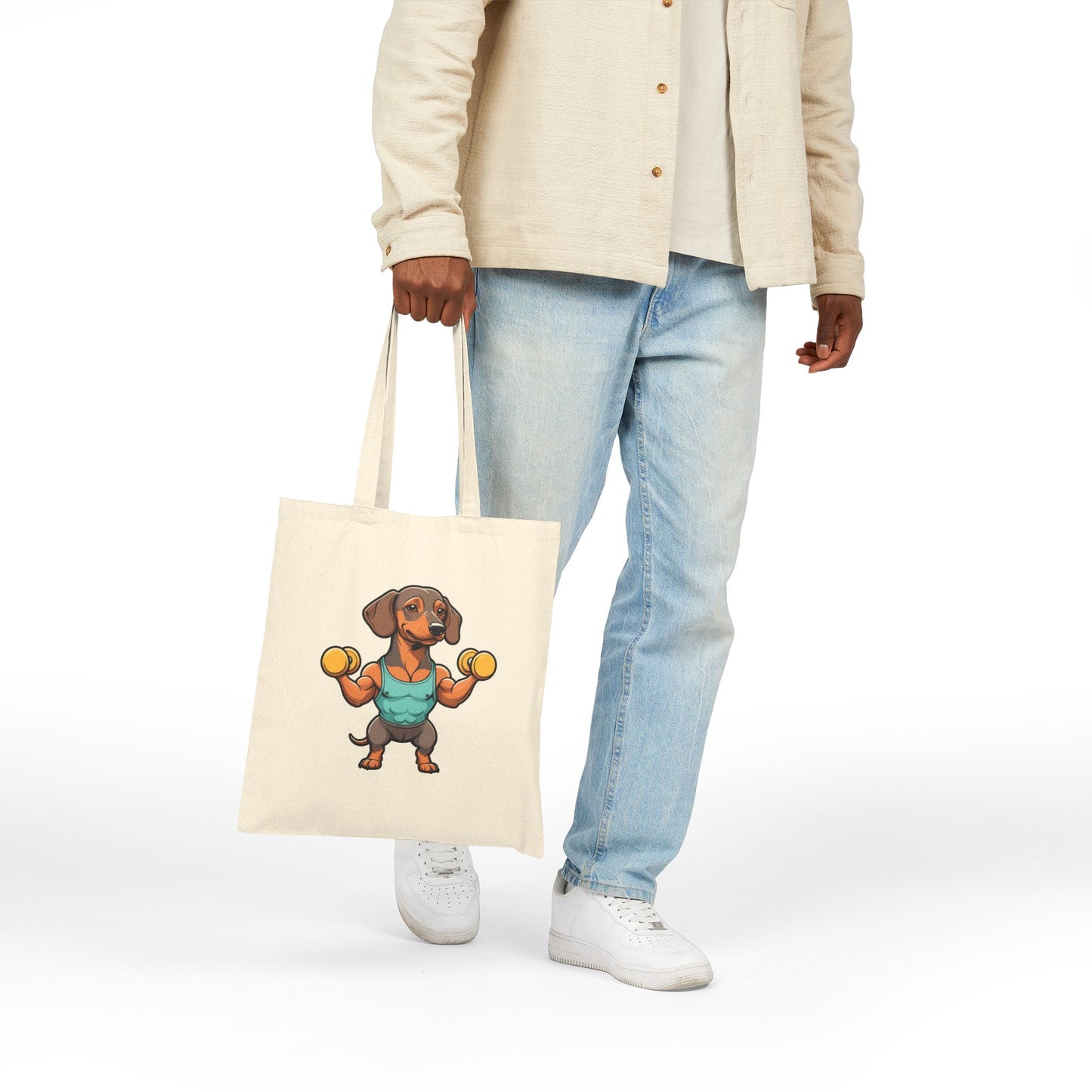 Gym - Long & Strong - Minimal Tote Bag