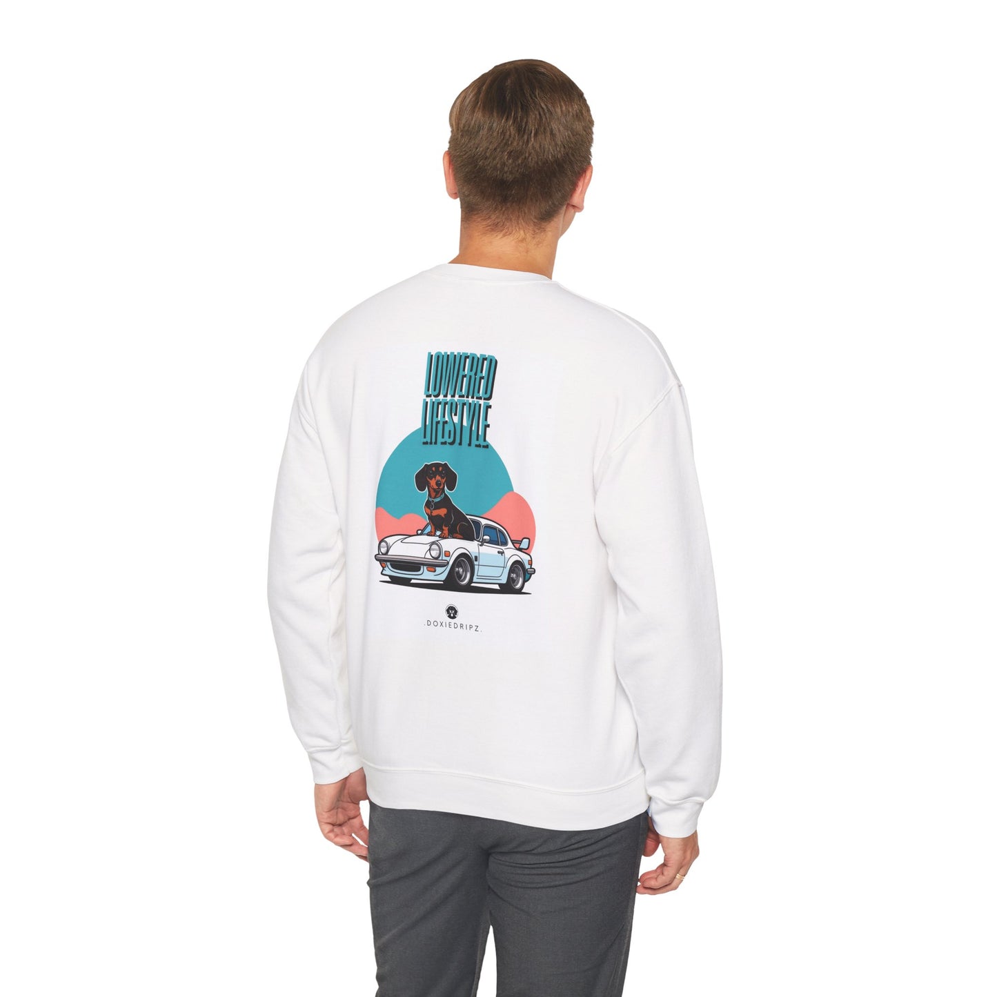 Car - Lowered Lifestyle - Crewneck - Backprint