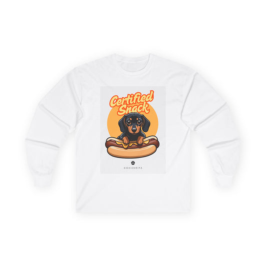 Cute - Certified Snack - Long Sleeve Tee
