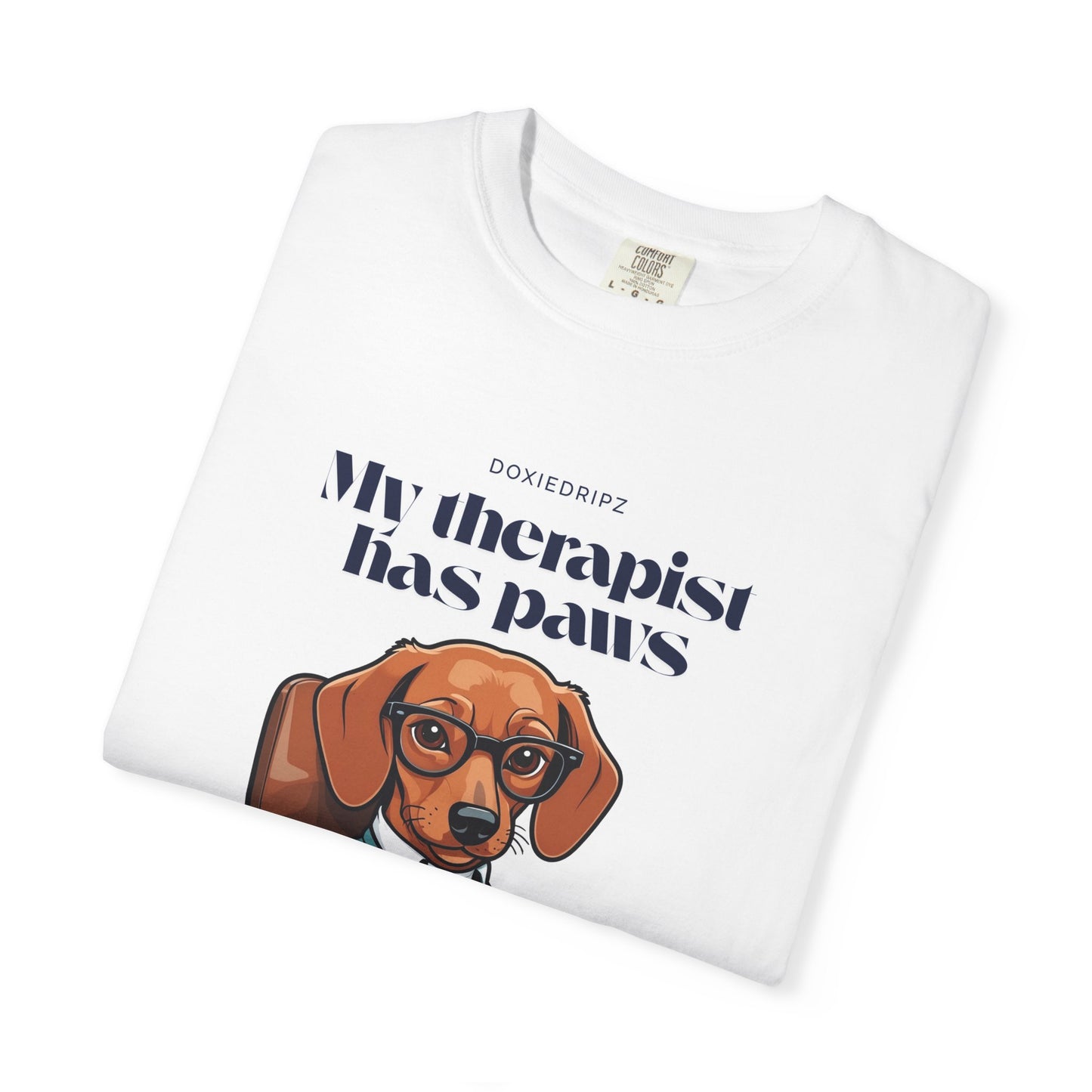 Cute - My Therapist Has Paws - T-shirt