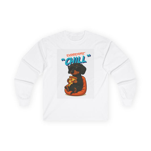 Meme - Chill Dude - Long Sleeve Tee