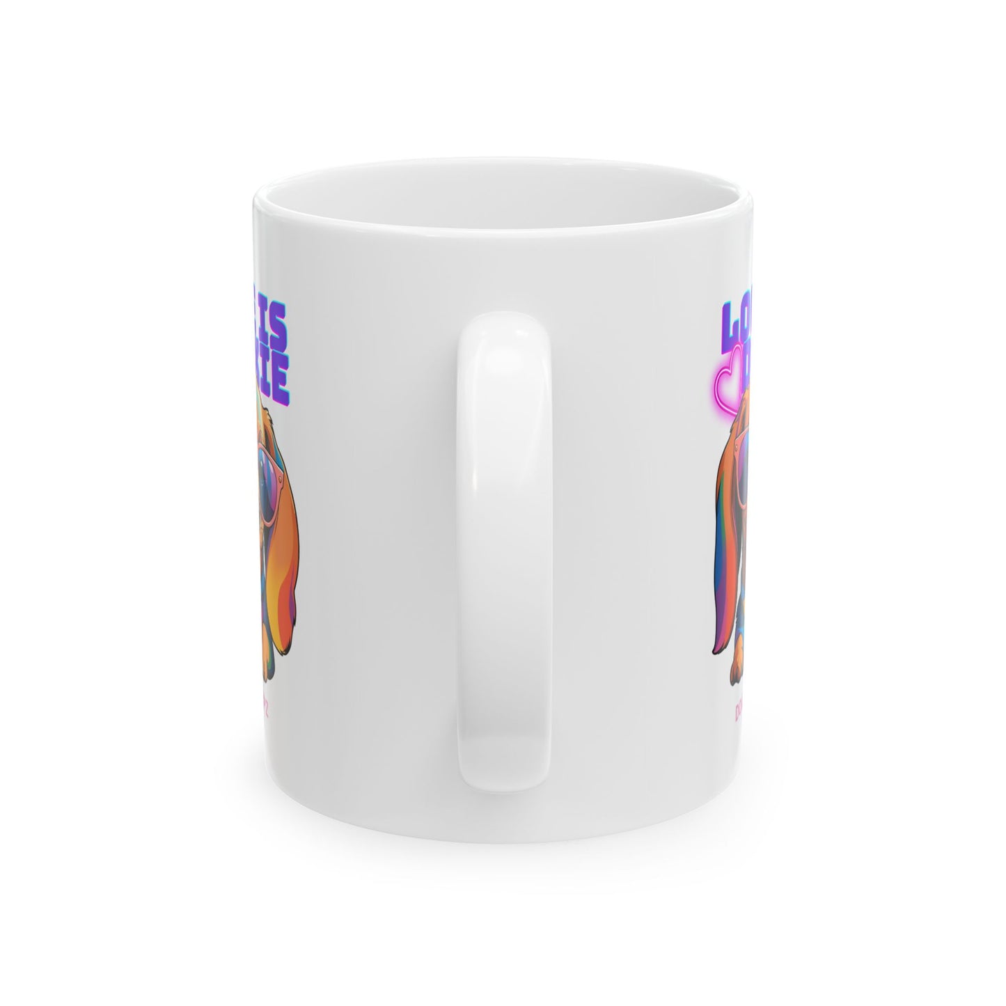 Cute - Love Is Doxie - Mug