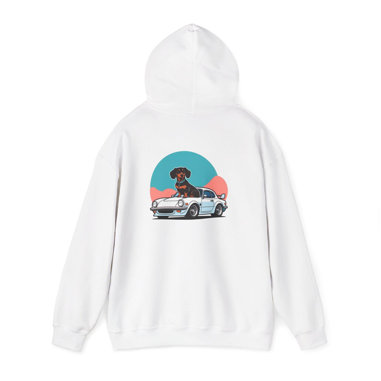 Car - Lowered Lifestyle - Minimal Hoodie - Backprint