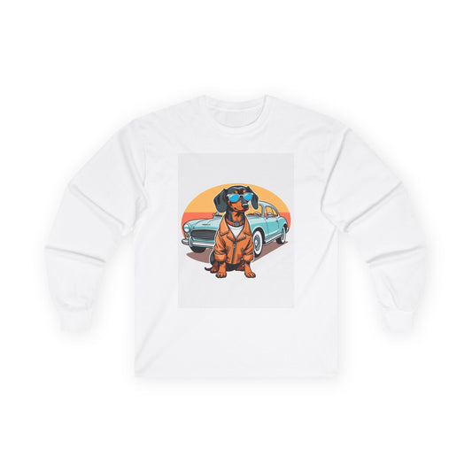 Car - Turbo Bark - Minimal Long Sleeve Tee