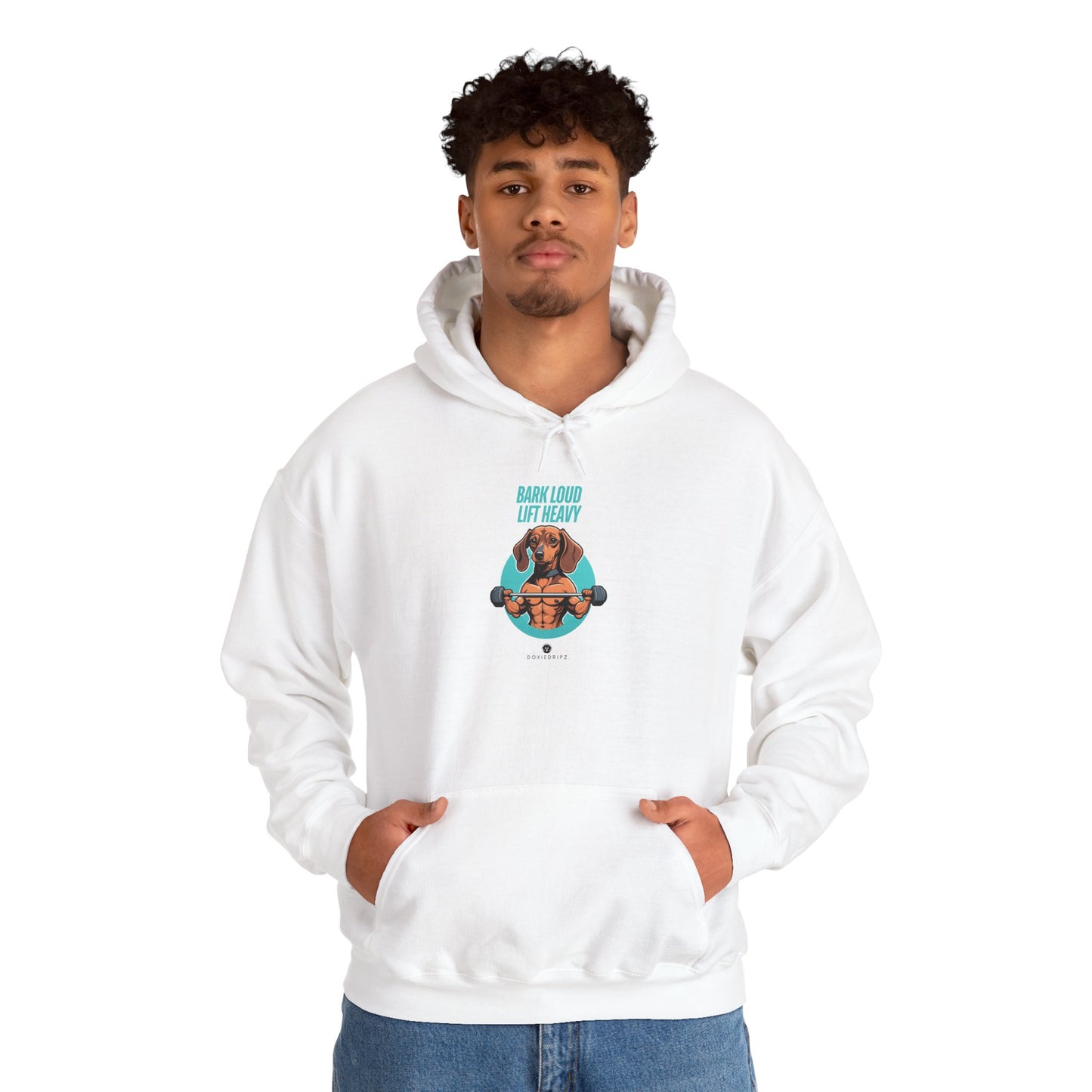 Gym - Bark Loud Lift Heavy - Hoodie