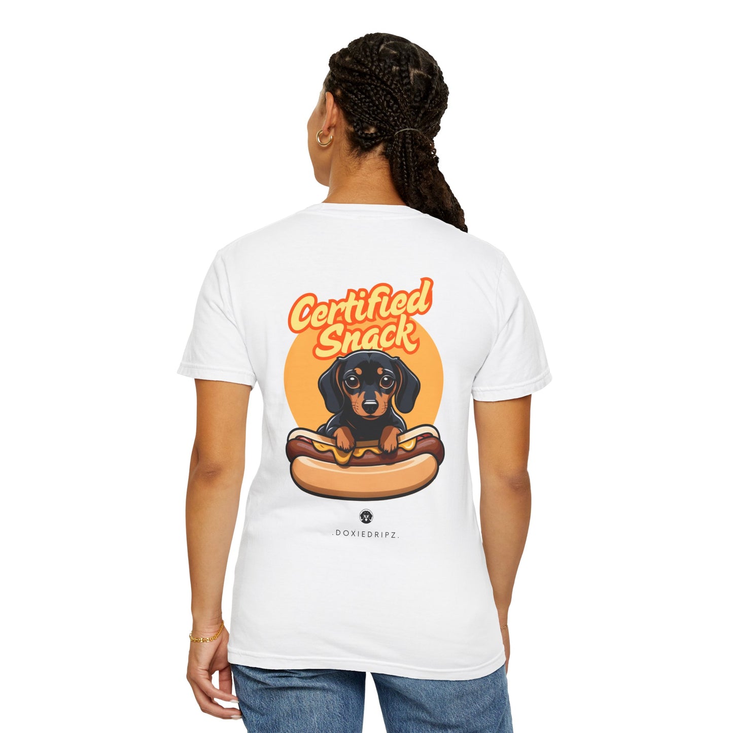 Cute - Certified Snack - T-shirt - Backprint