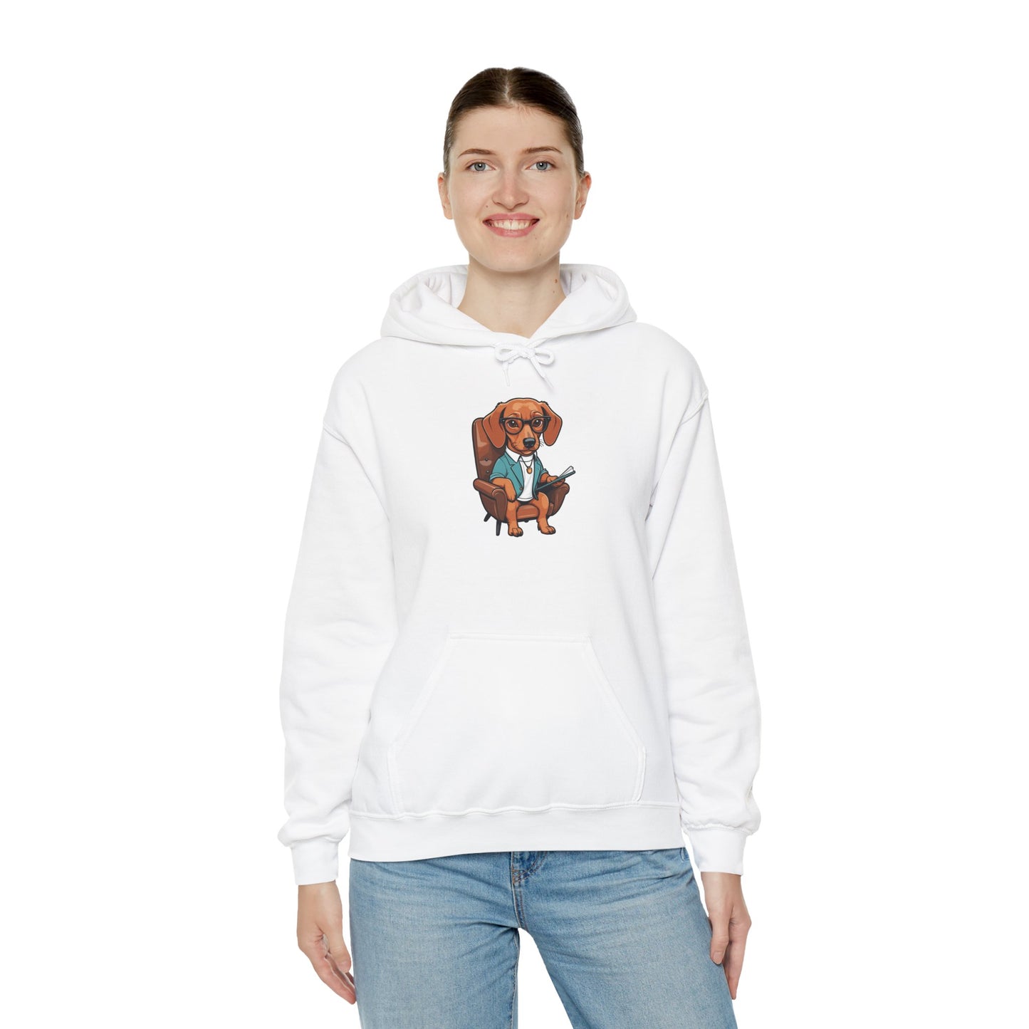 Cute - My Therapist Has Paws - Minimal Hoodie