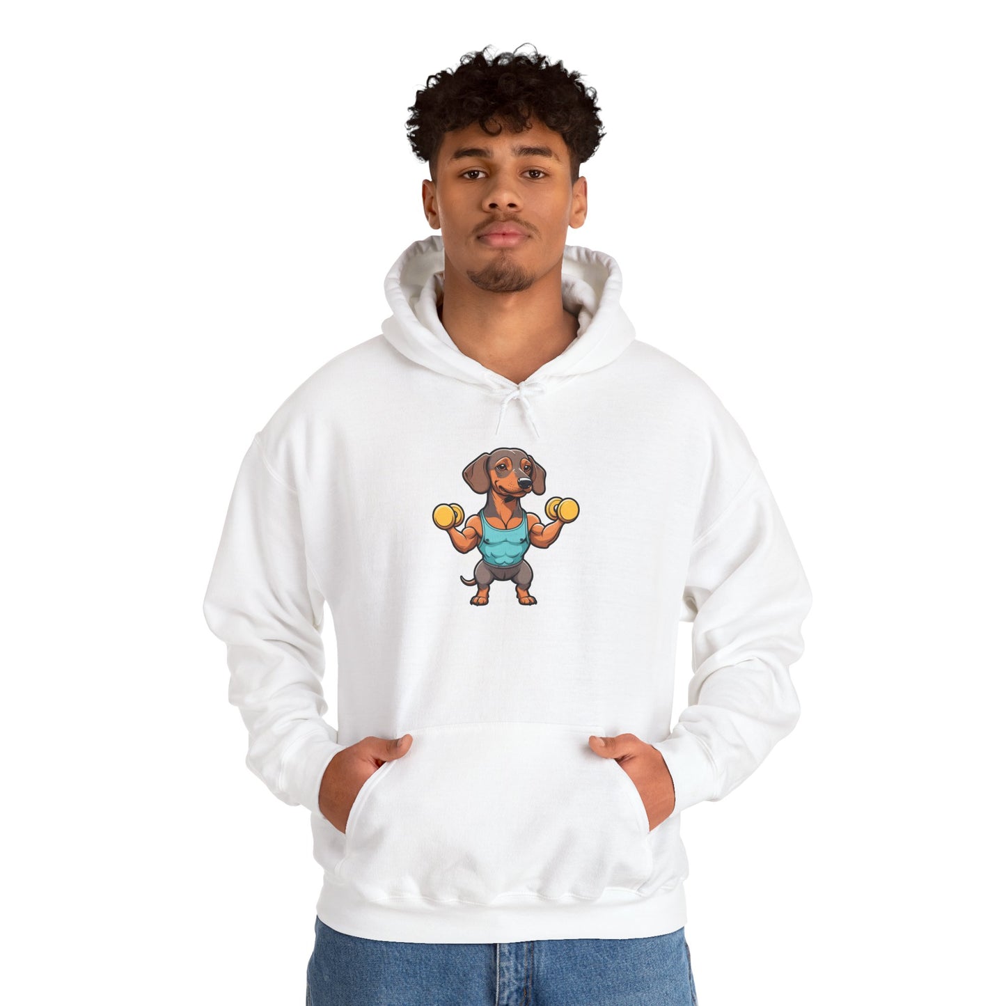 Gym - Long & Strong - Minimal Hoodie