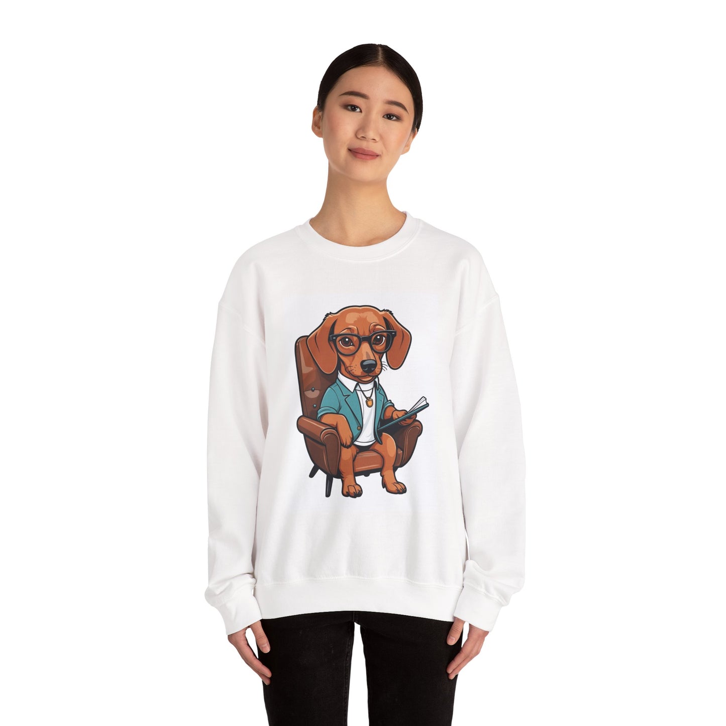 Cute - My Therapist Has Paws - Minimal Crewneck