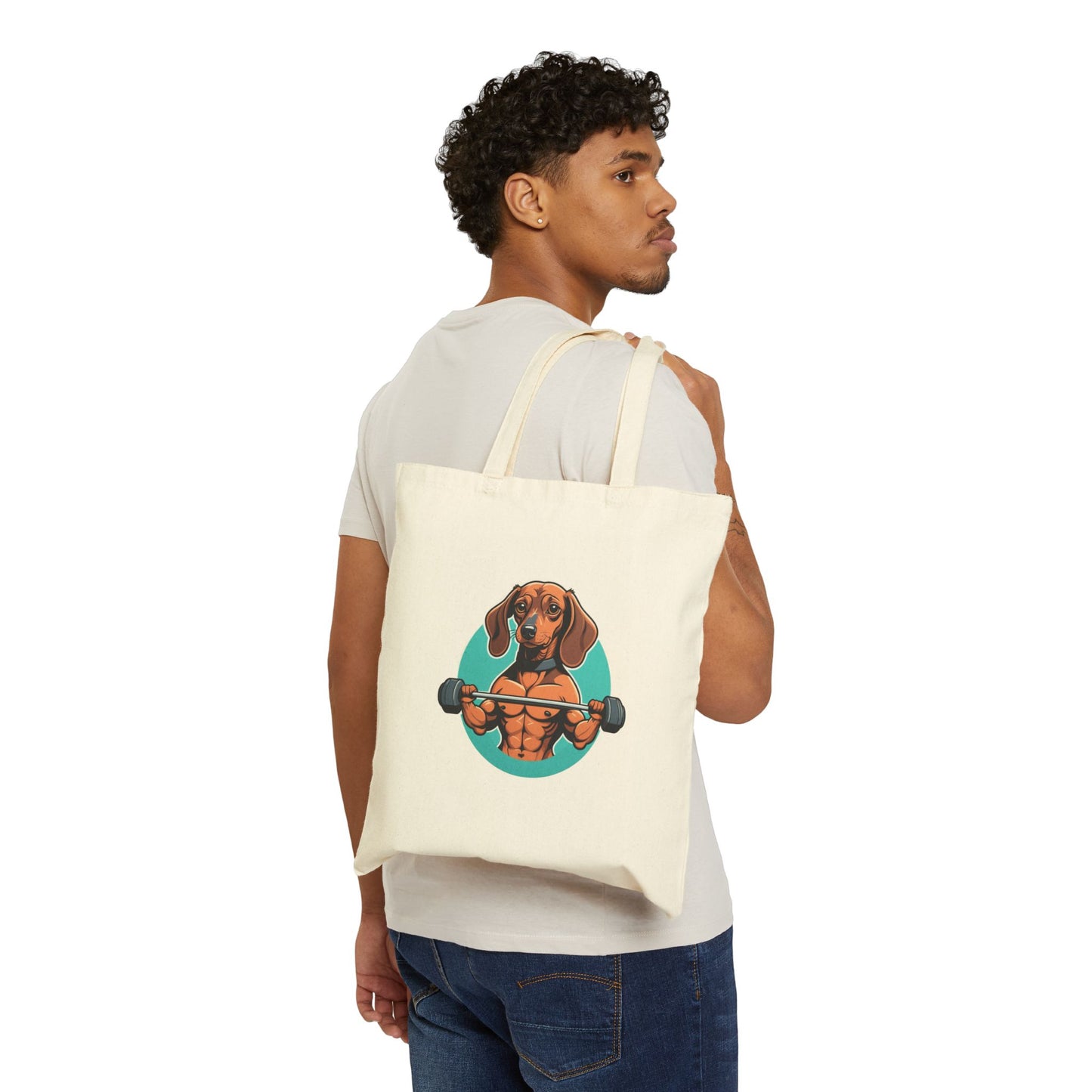 Gym - Bark Loud Lift Heavy - Minimal Tote Bag