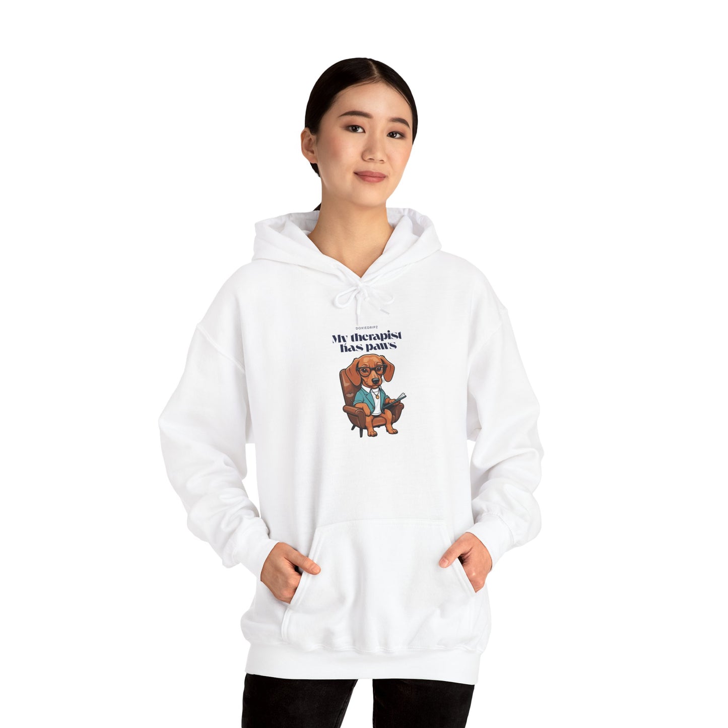 Cute - My Therapist Has Paws - Hoodie