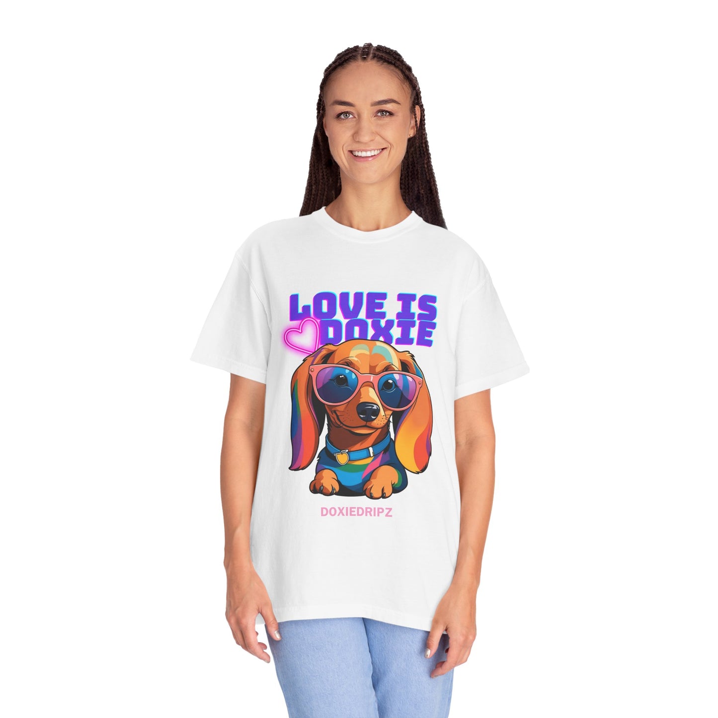 Cute - Love Is Doxie - T-shirt