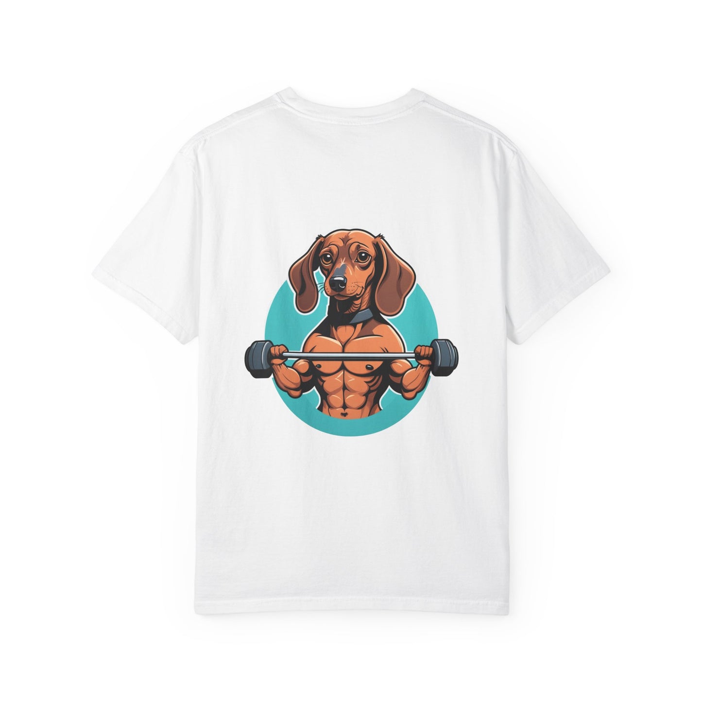 Gym - Bark Loud Lift Heavy - Minimal T-shirt - Backprint