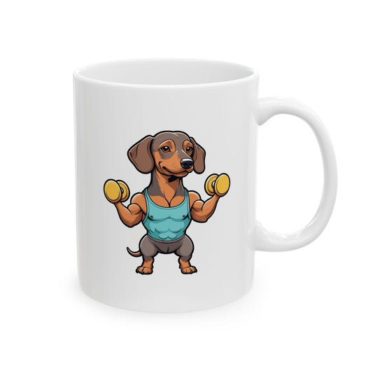 Gym - Long & Strong - Minimal Mug