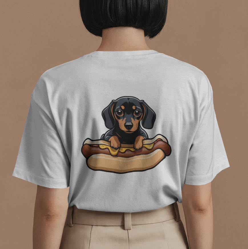 Cute - Certified Snack - Minimal T-shirt - Backprint