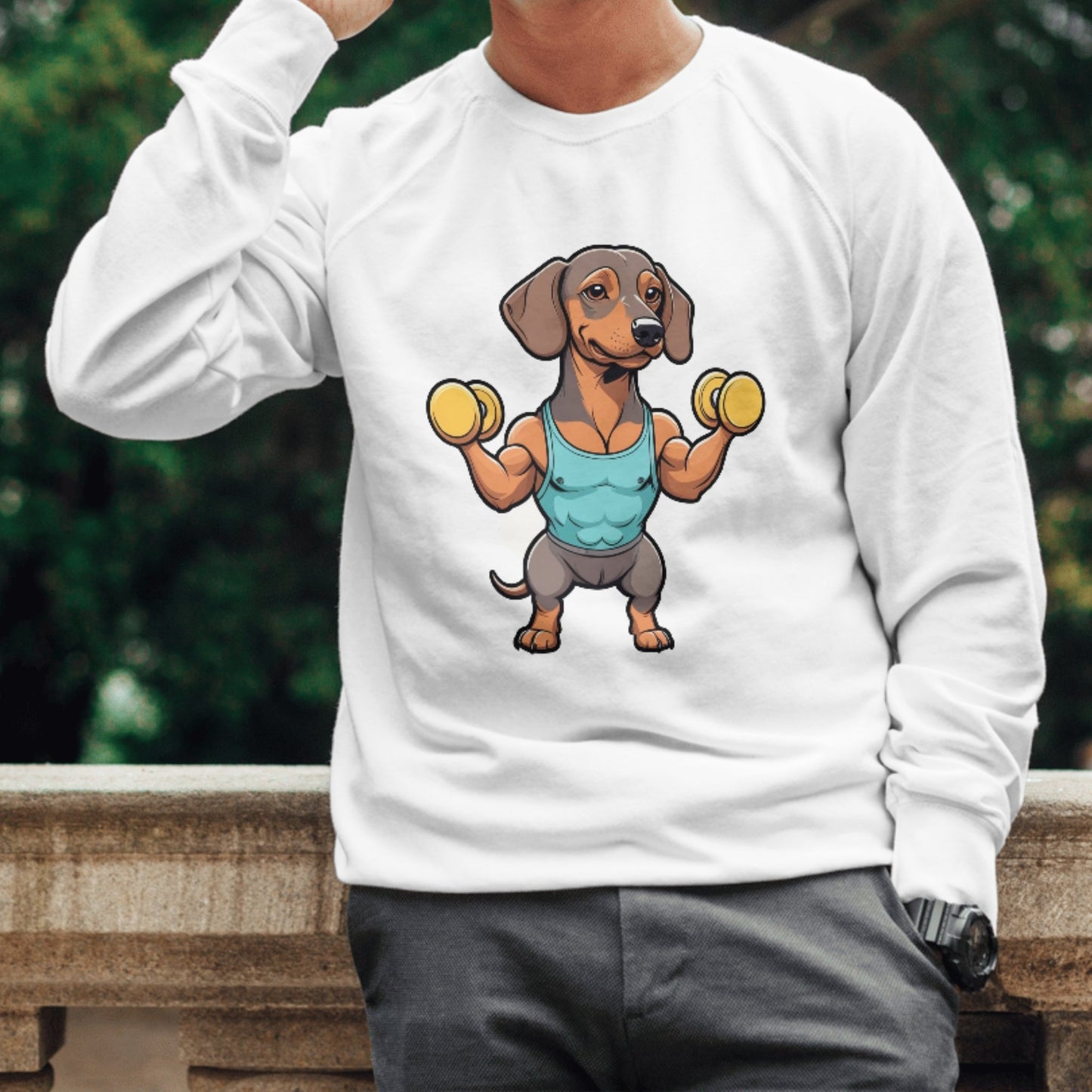 Gym - Long & Strong - Minimal Crewneck