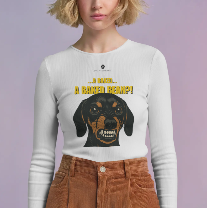 Meme - Baked Bean - Long Sleeve Tee