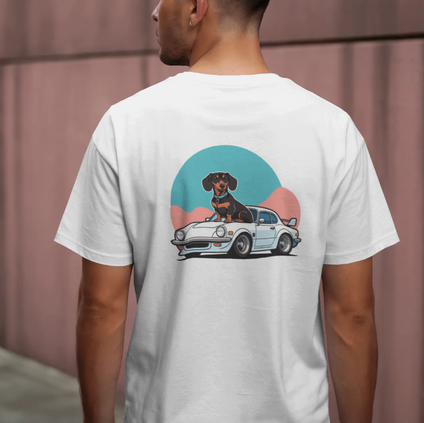 Car - Lowered Lifestyle - Minimal T-shirt - Backprint