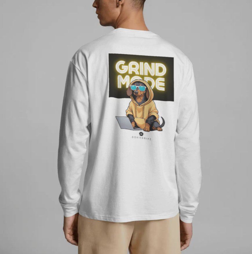 Street - Grind Mode - Long Sleeve Tee - Backprint