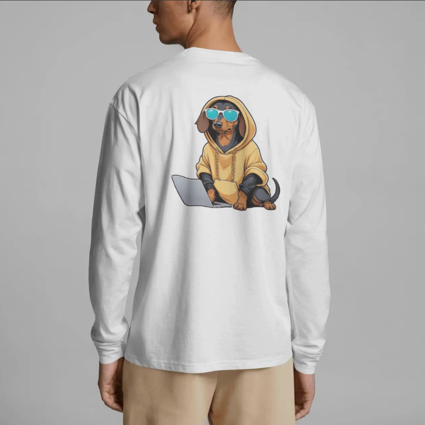 Street - Grind Mode - Minimal Long Sleeve Tee - Backprint