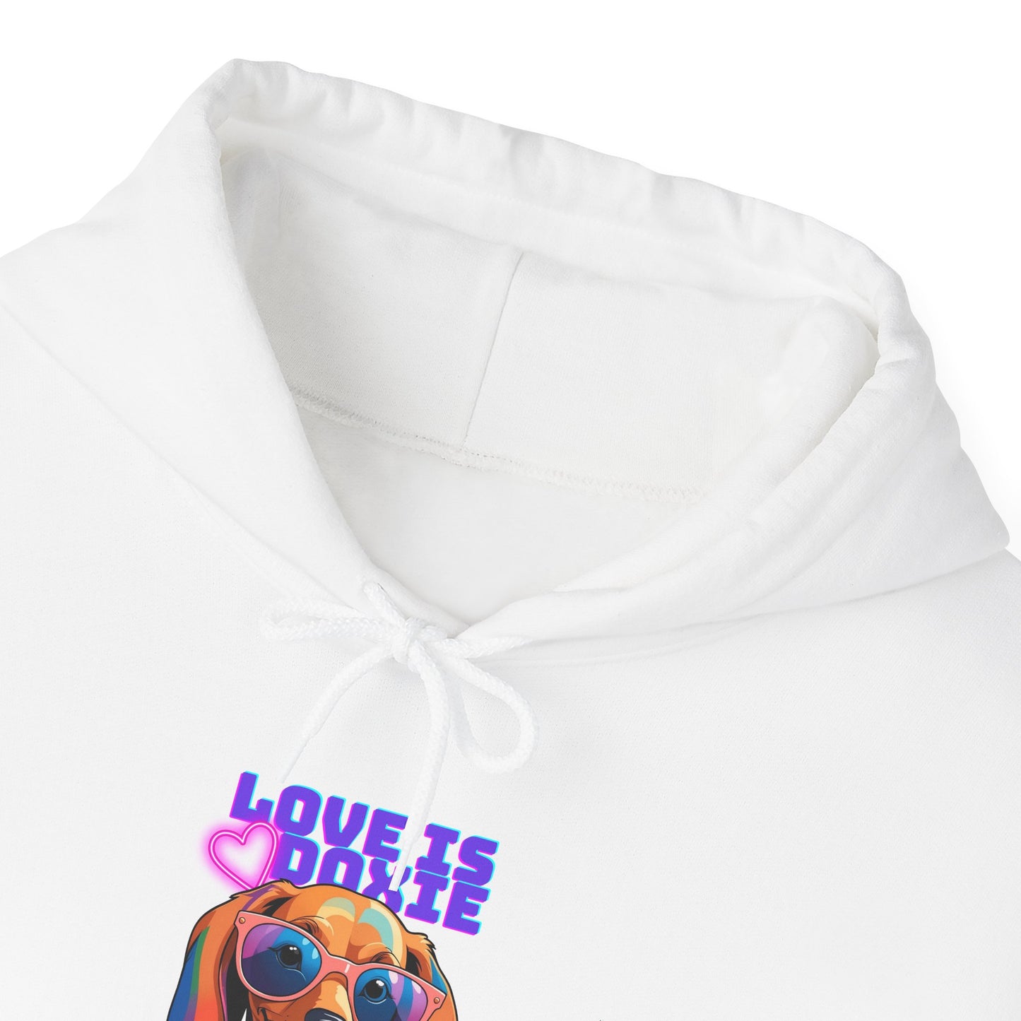 Cute - Love Is Doxie - Hoodie
