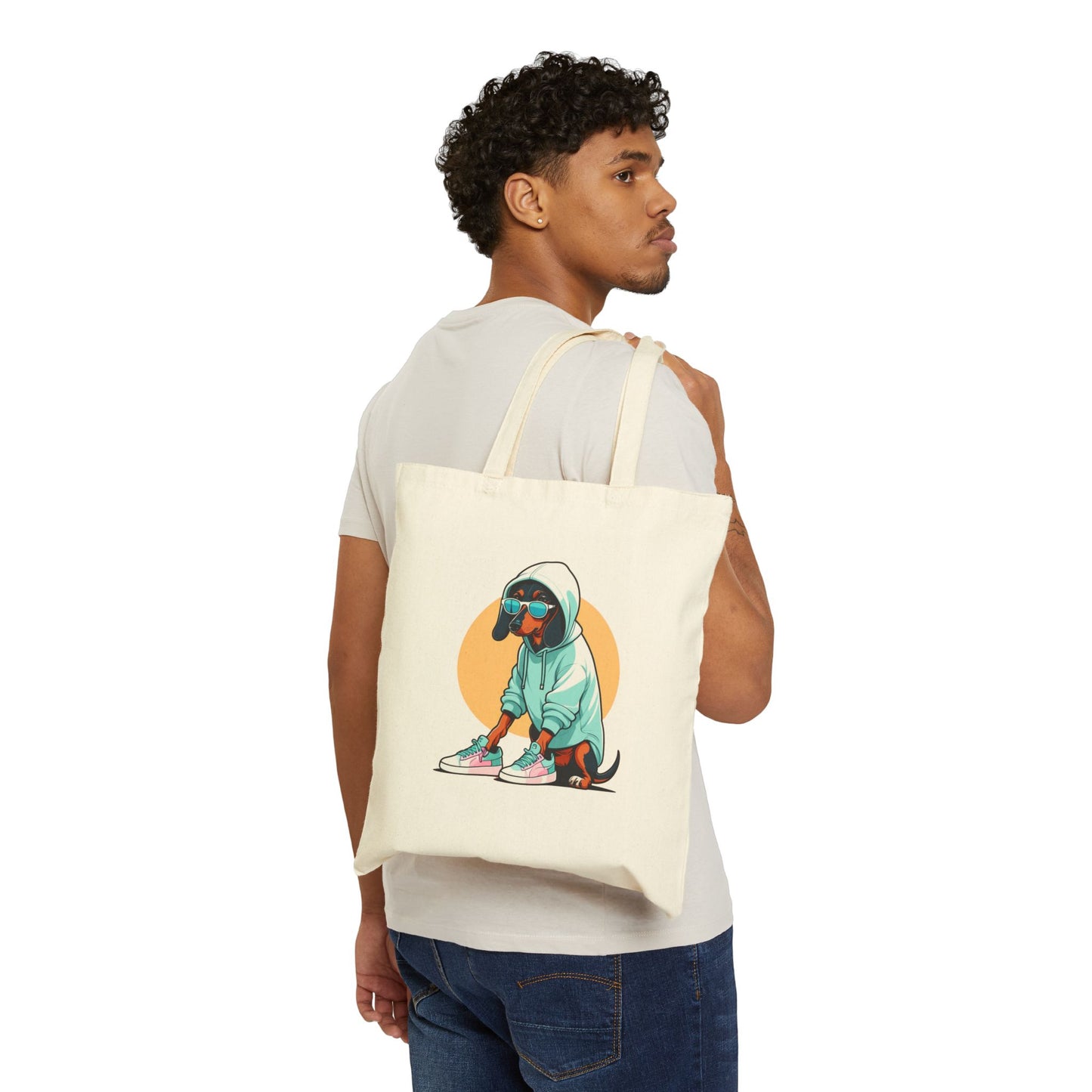 Street - Big Drip - Minimal Tote Bag