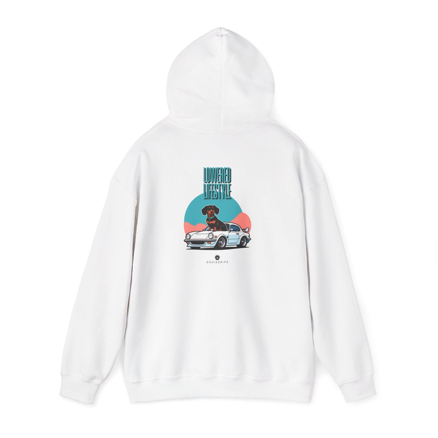 Car - Lowered Lifestyle - Hoodie - Backprint