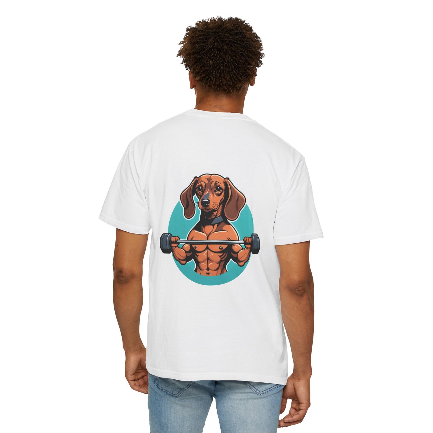 Gym - Bark Loud Lift Heavy - Minimal T-shirt - Backprint