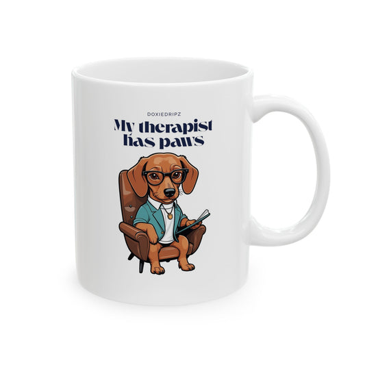 Cute - My Therapist Has Paws - Mug