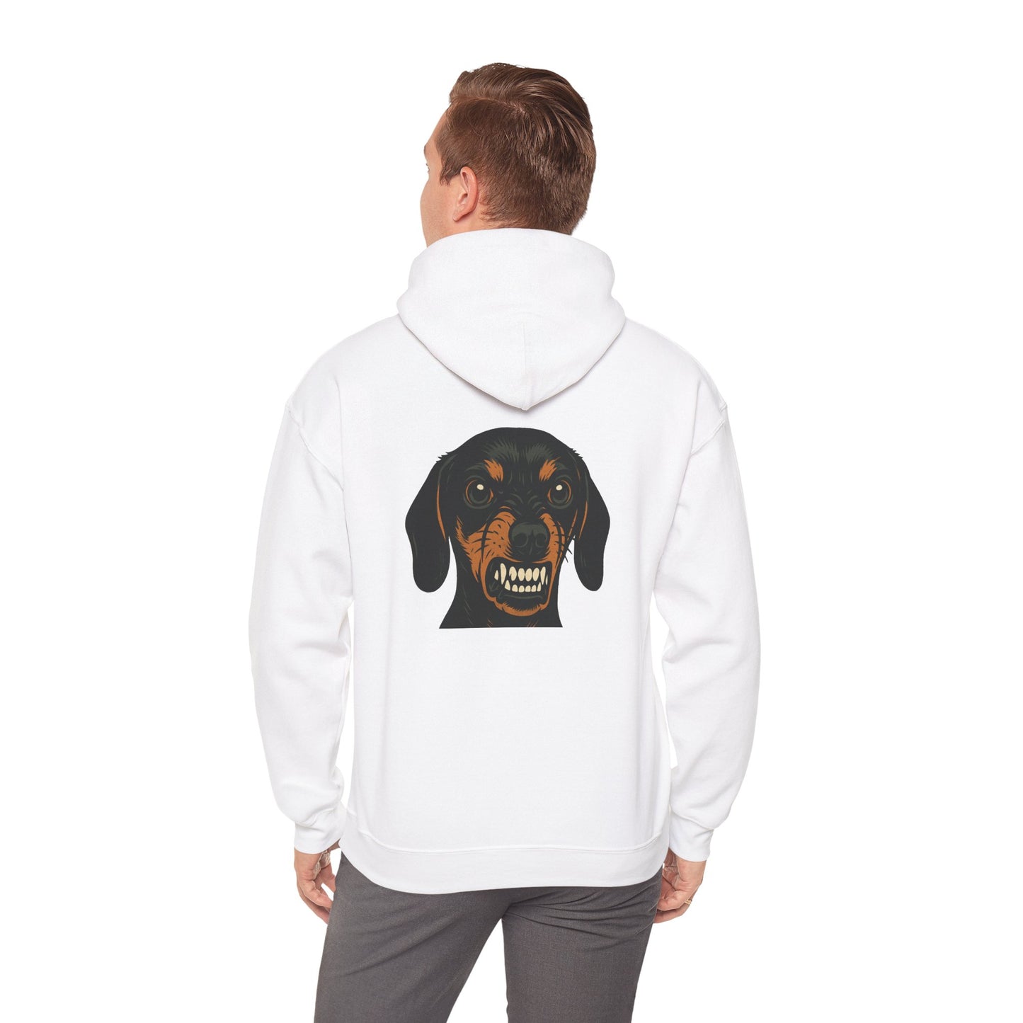 Meme - Baked Bean - Minimal Hoodie - Backprint
