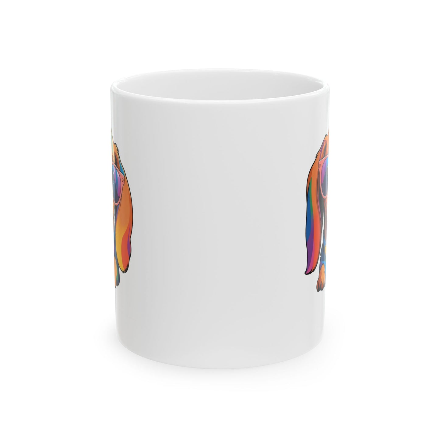 Cute - Love Is Doxie - Minimal Mug