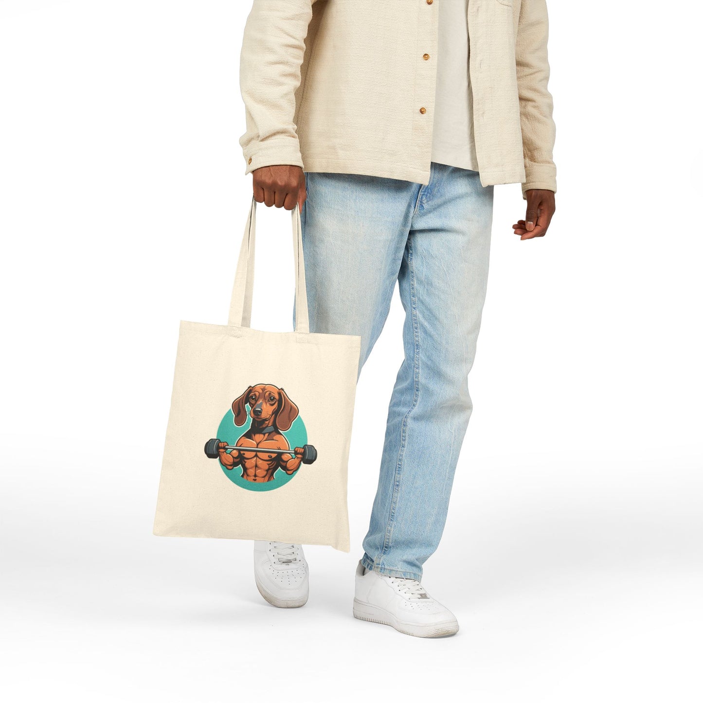 Gym - Bark Loud Lift Heavy - Minimal Tote Bag