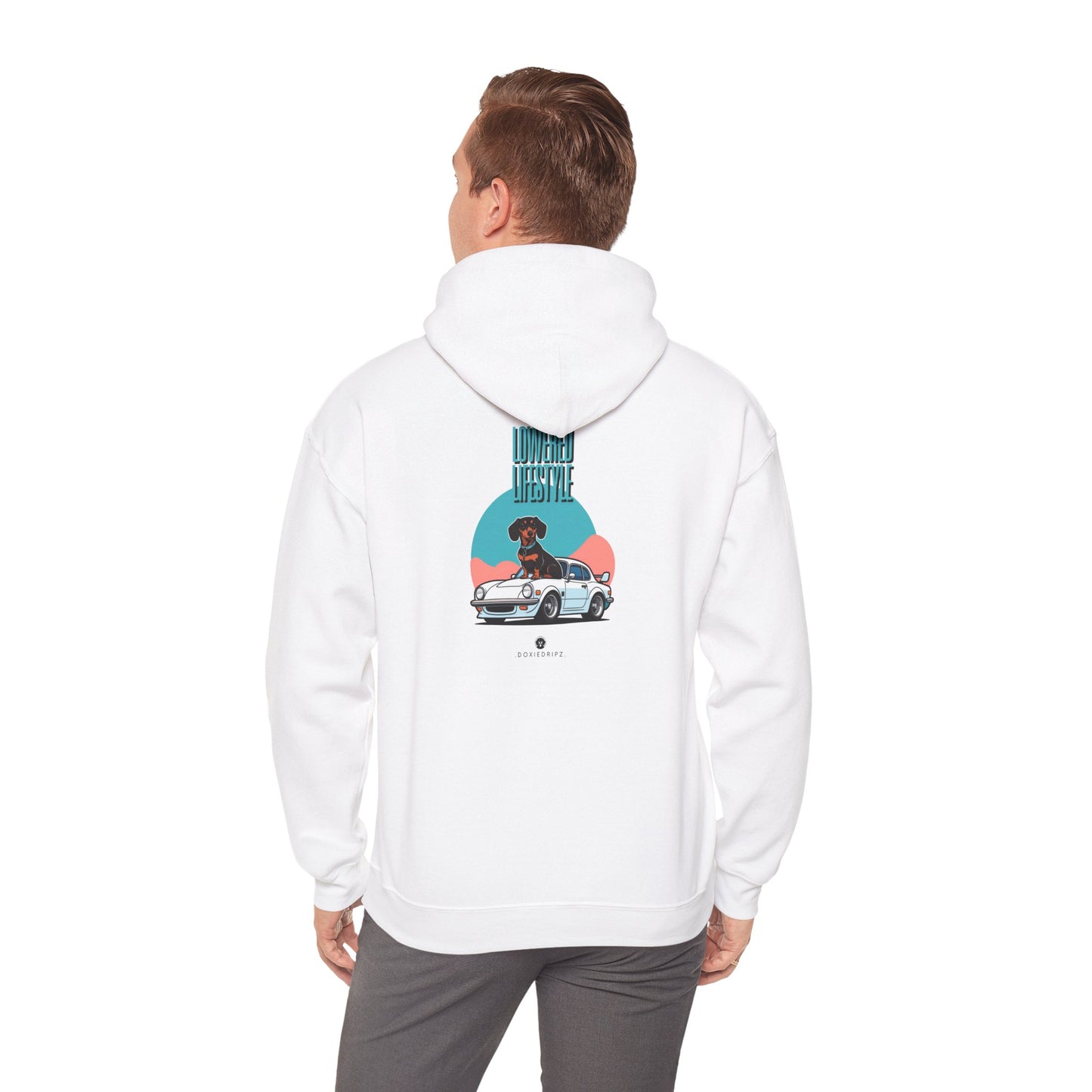 Car - Lowered Lifestyle - Hoodie - Backprint