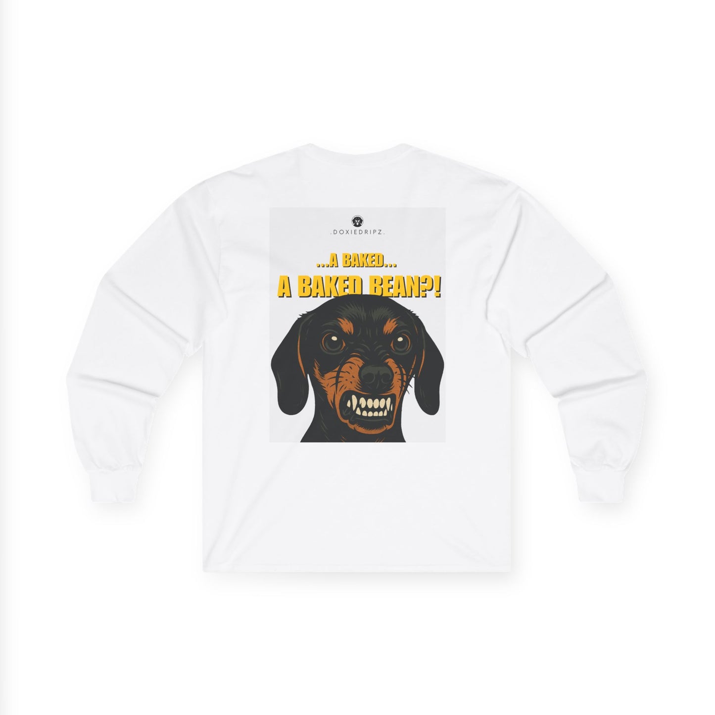 Meme - Baked Bean - Long Sleeve Tee - Backprint