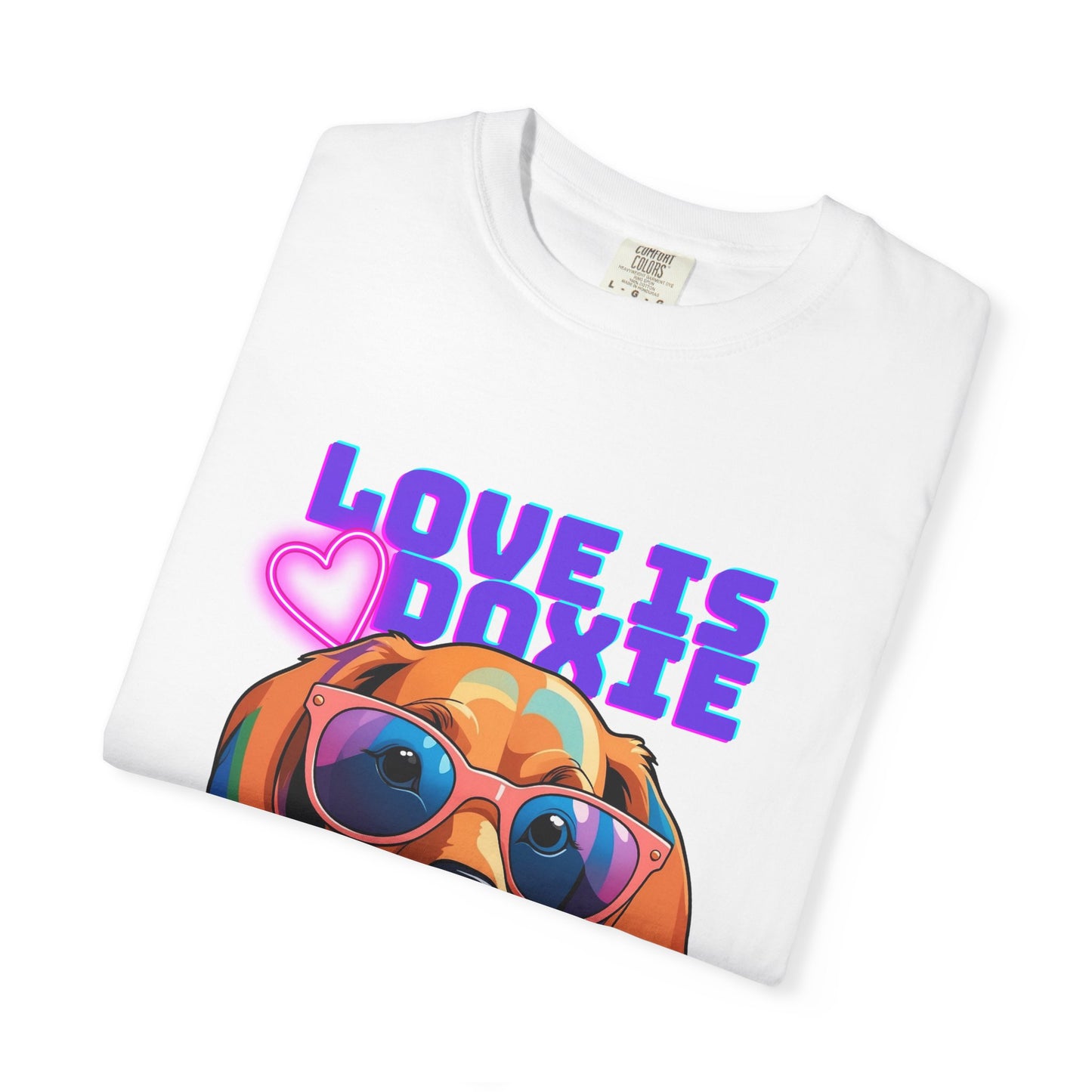 Cute - Love Is Doxie - T-shirt