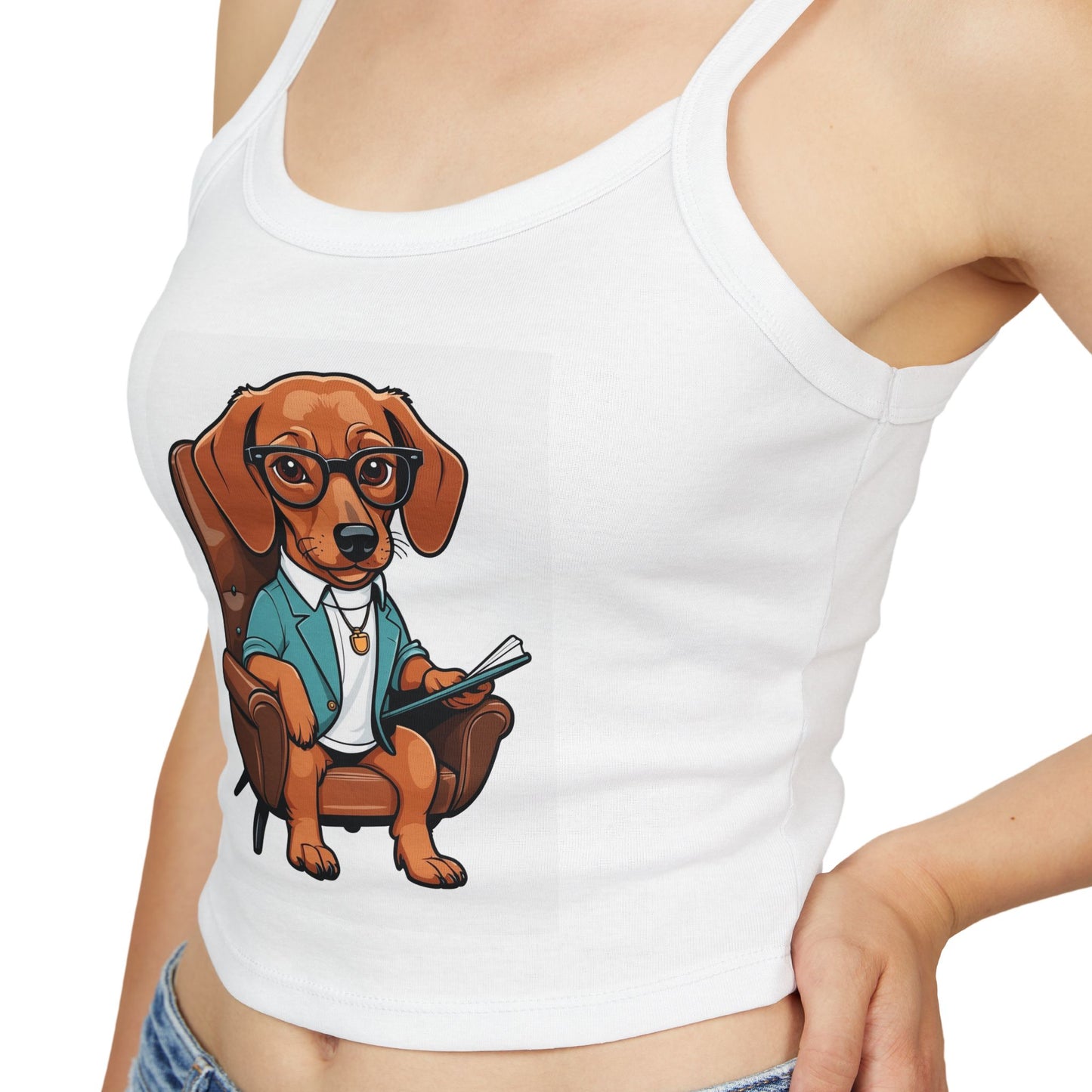 Cute - My Therapist Has Paws - Minimal Tank Top
