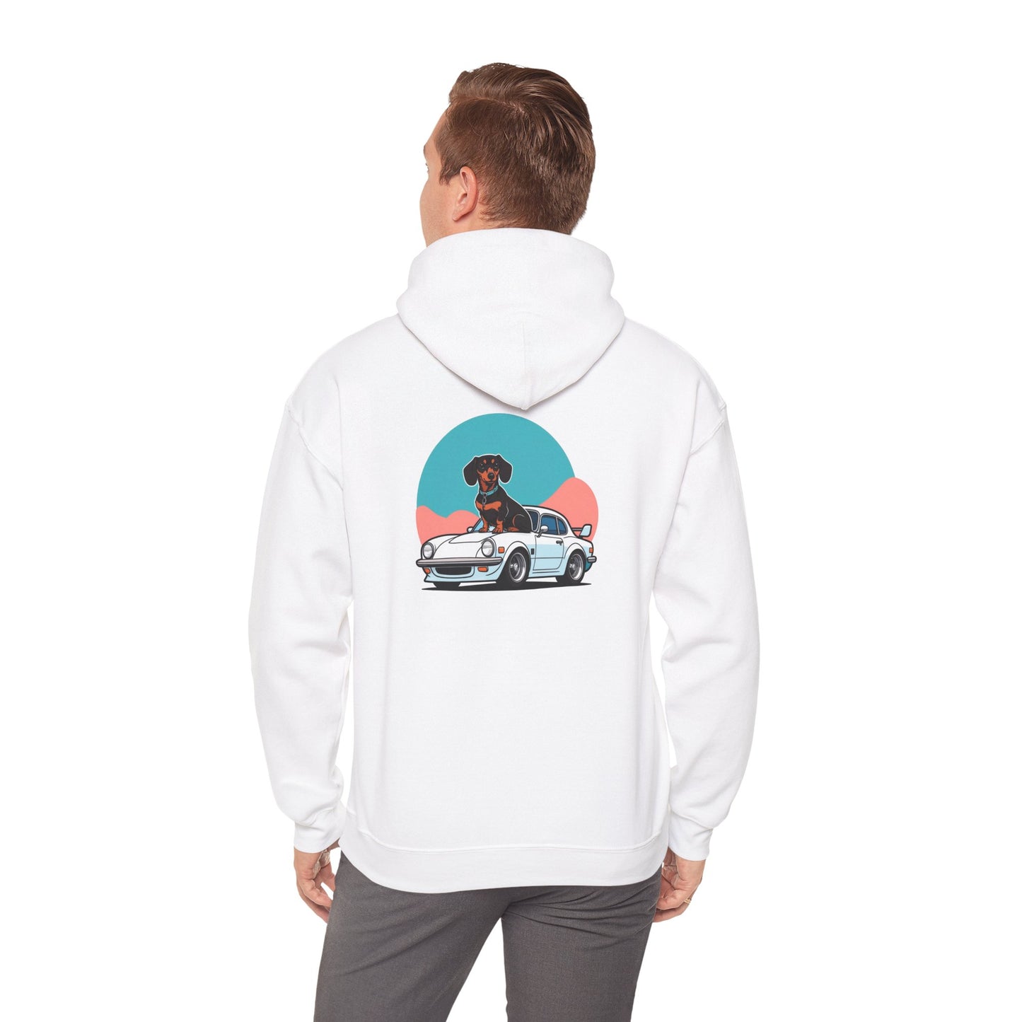 Car - Lowered Lifestyle - Minimal Hoodie - Backprint