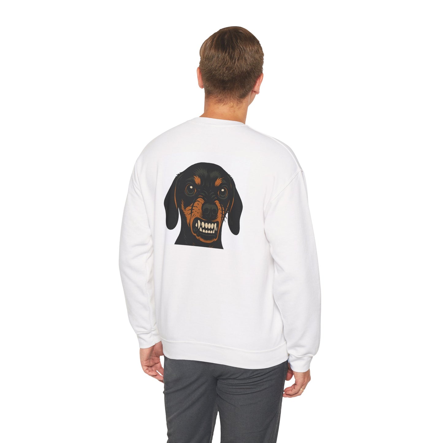 Meme - Baked Bean - Minimal Crewneck - Backprint