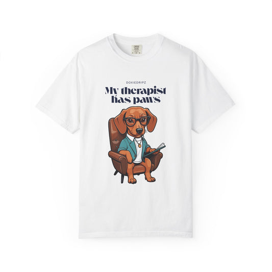 Cute - My Therapist Has Paws - T-shirt