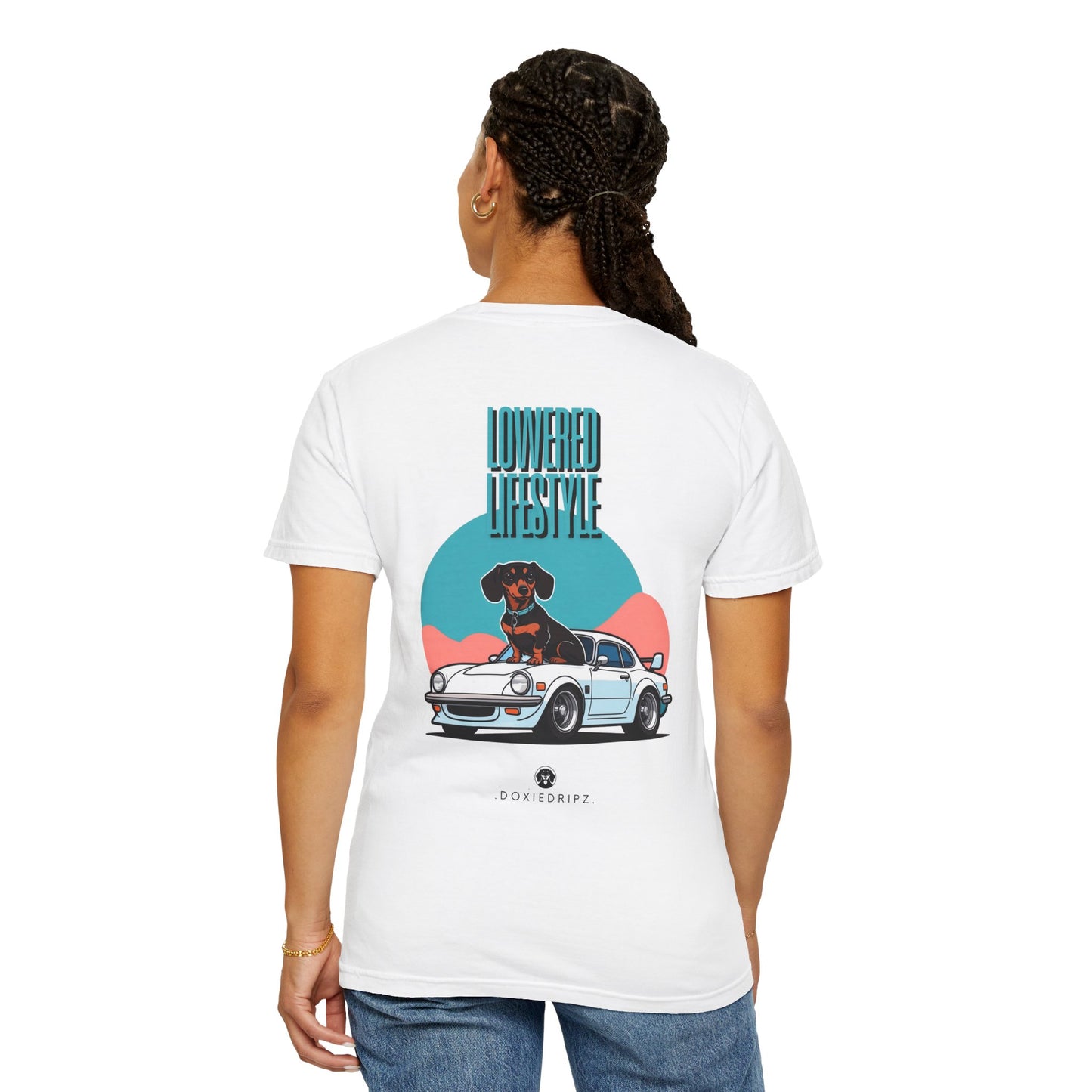 Car - Lowered Lifestyle - T-shirt - Backprint