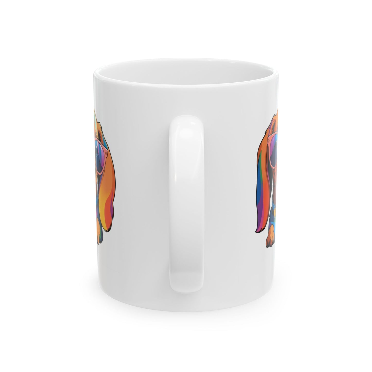 Cute - Love Is Doxie - Minimal Mug
