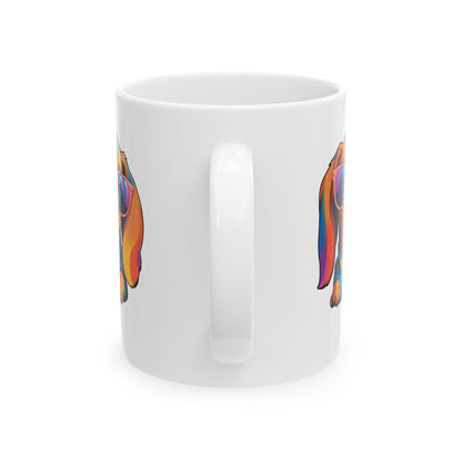 Cute - Love Is Doxie - Minimal Mug