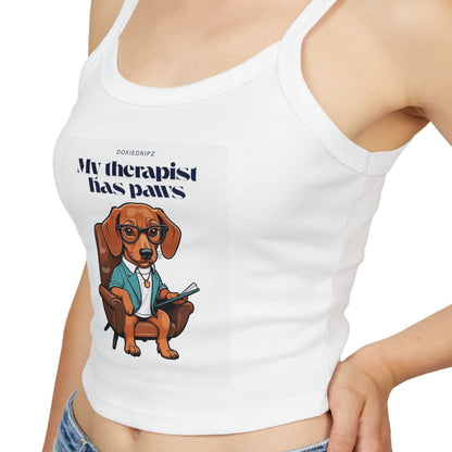 Cute - My Therapist Has Paws - Tank Top