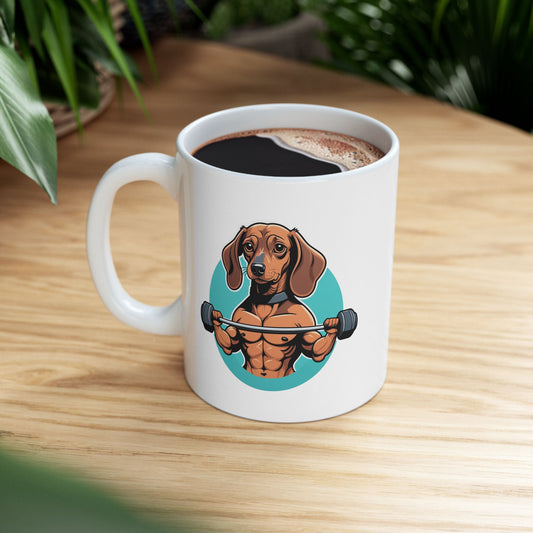 Gym - Bark Loud Lift Heavy - Minimal Mug