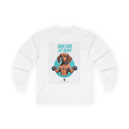 Gym - Bark Loud Lift Heavy - Long Sleeve Tee