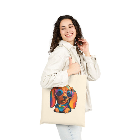 Cute - Love Is Doxie - Minimal Tote Bag